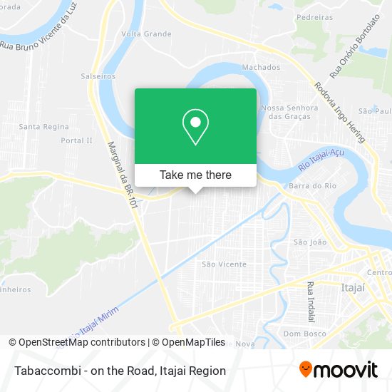 Tabaccombi - on the Road map