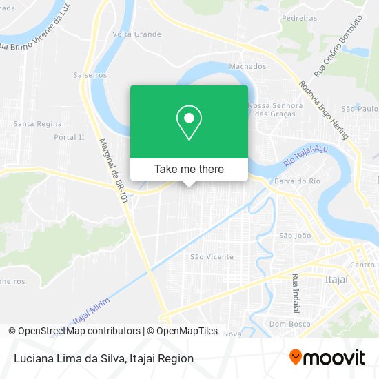 Mapa Luciana Lima da Silva