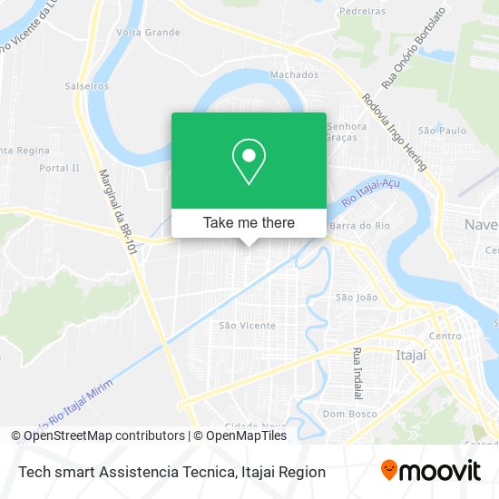 Mapa Tech smart Assistencia Tecnica