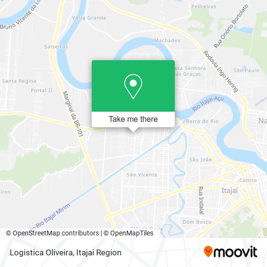 Mapa Logistica Oliveira