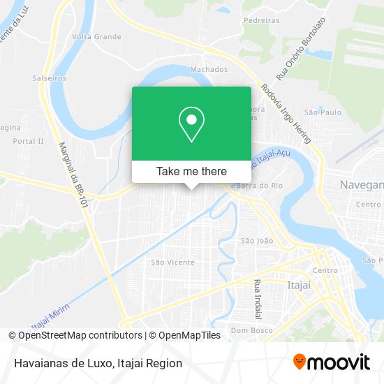 Havaianas de Luxo map