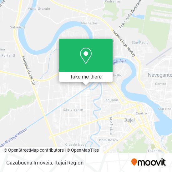 Mapa Cazabuena Imoveis