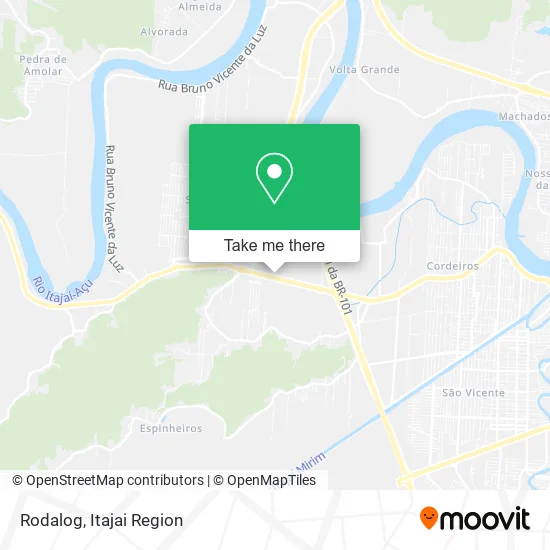 Rodalog map