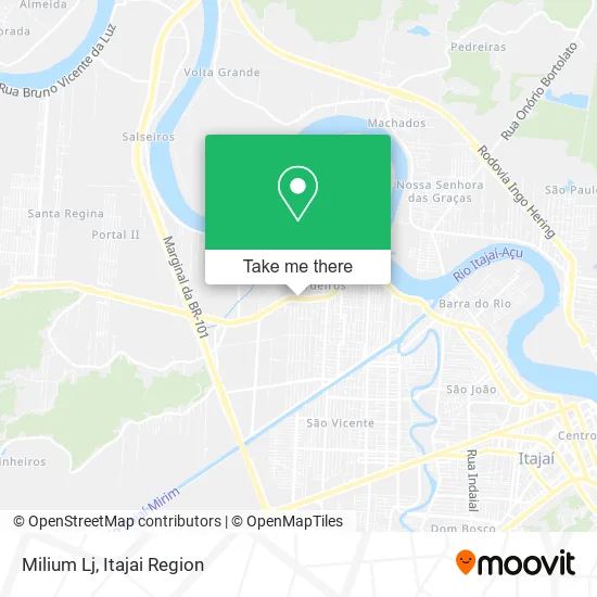Milium Lj map