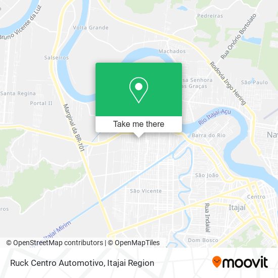 Mapa Ruck Centro Automotivo