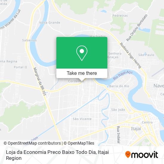 Loja da Economia Preco Baixo Todo Dia map