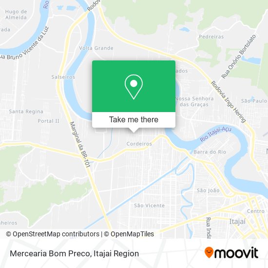 Mercearia Bom Preco map