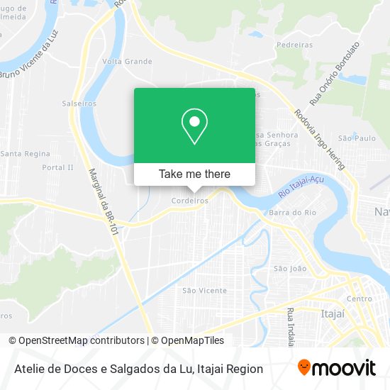 Atelie de Doces e Salgados da Lu map