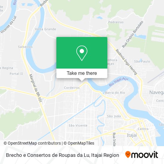 Brecho e Consertos de Roupas da Lu map