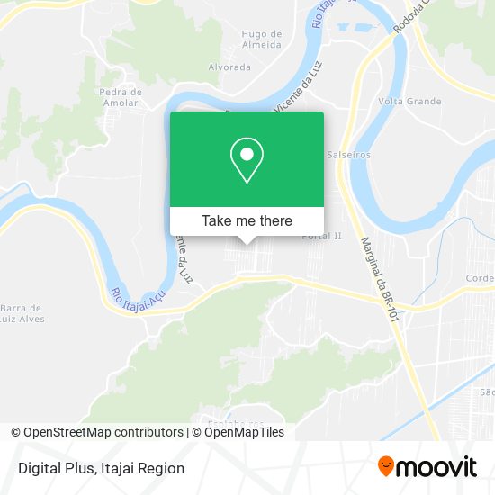 Digital Plus map