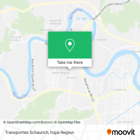 Transportes Schaurich map