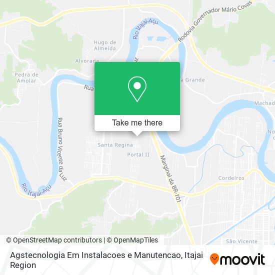 Agstecnologia Em Instalacoes e Manutencao map