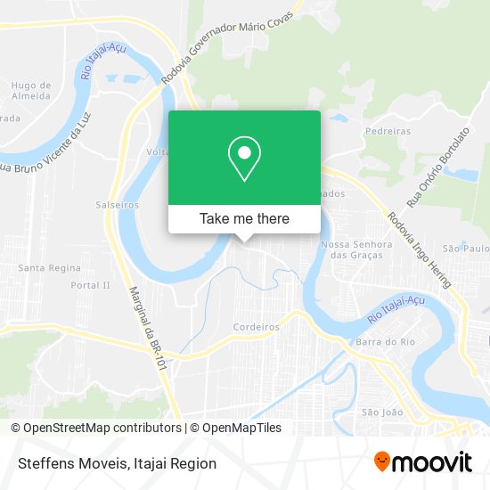 Steffens Moveis map