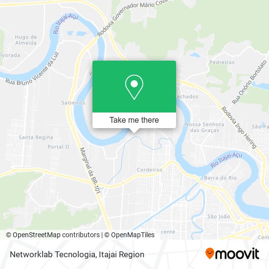 Mapa Networklab Tecnologia