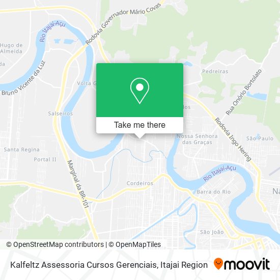 Kalfeltz Assessoria Cursos Gerenciais map