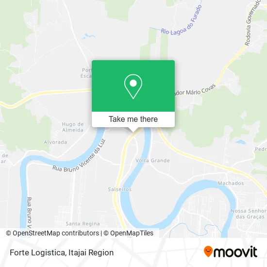 Forte Logistica map