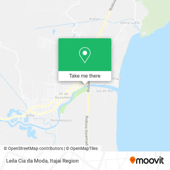 Leila Cia da Moda map