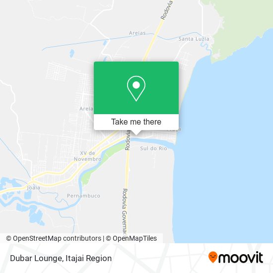Mapa Dubar Lounge