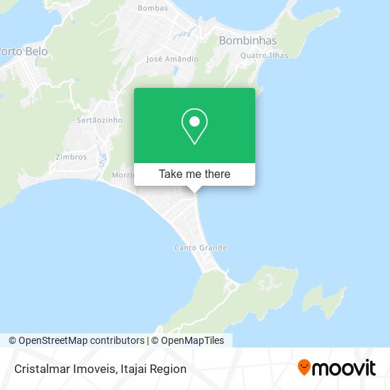 Cristalmar Imoveis map