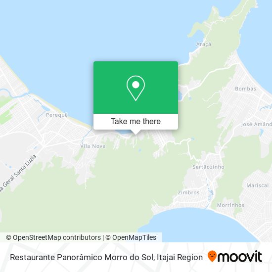 Restaurante Panorâmico Morro do Sol map