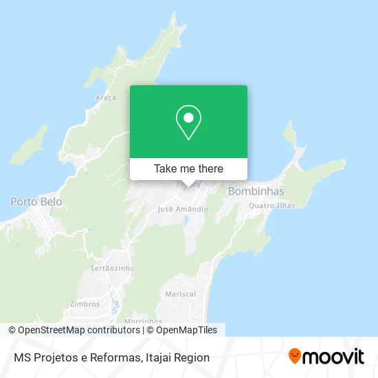 MS Projetos e Reformas map