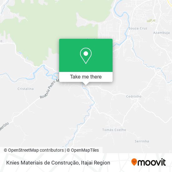Knies Materiais de Construção map