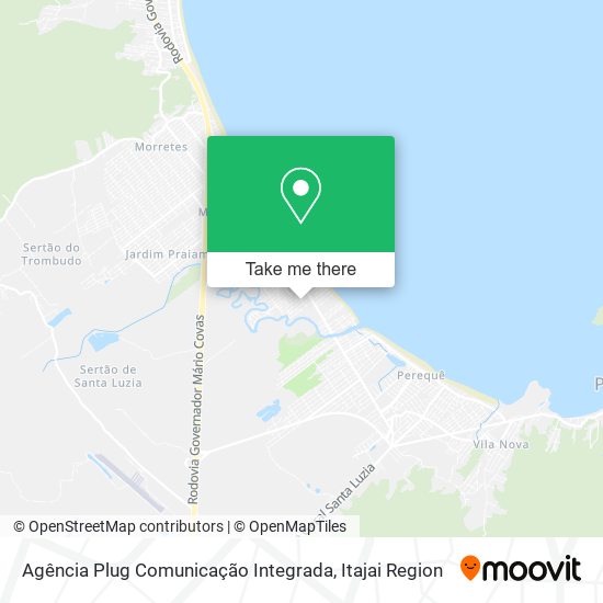 Mapa Agência Plug Comunicação Integrada