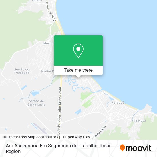 Arc Assessoria Em Seguranca do Trabalho map