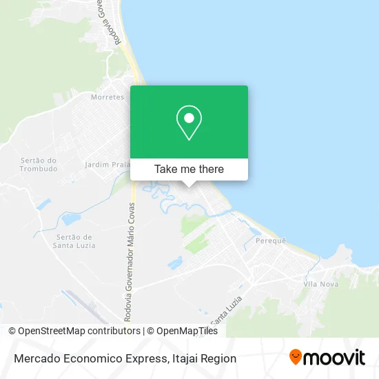 Mercado Economico Express map