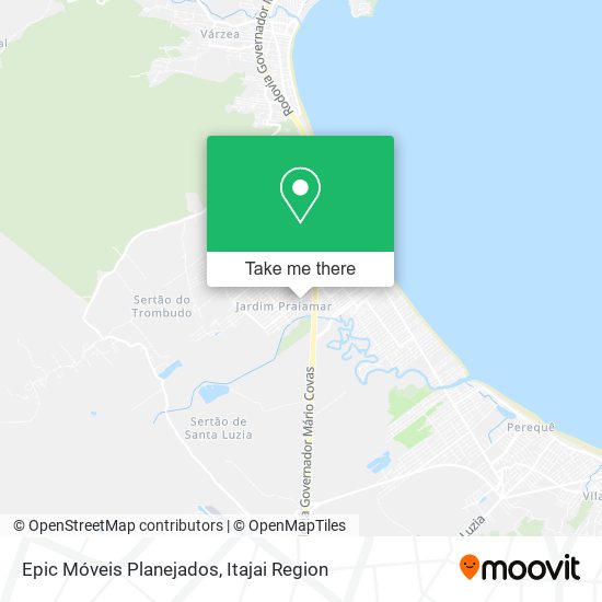 Epic Móveis Planejados map