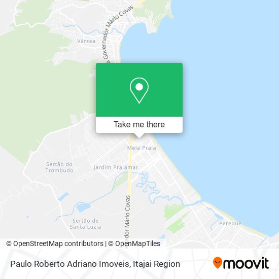 Mapa Paulo Roberto Adriano Imoveis