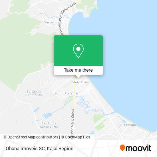 Mapa Ohana Imoveis SC