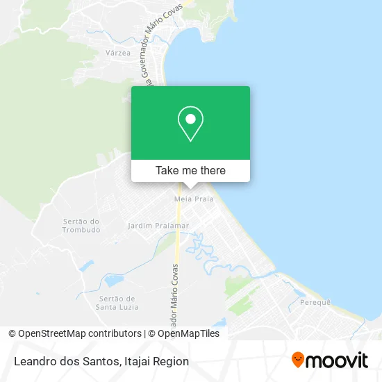 Leandro dos Santos map