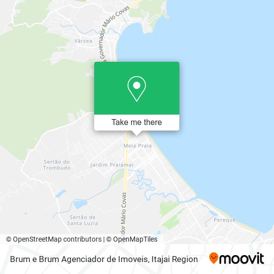 Mapa Brum e Brum Agenciador de Imoveis