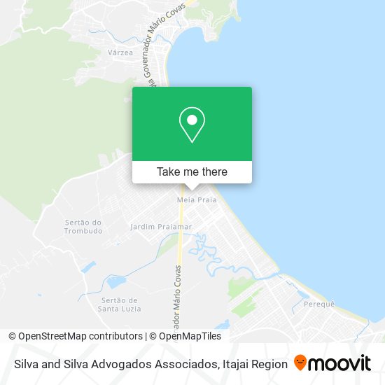 Silva and Silva Advogados Associados map