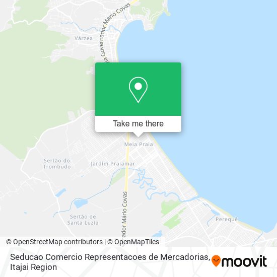 Seducao Comercio Representacoes de Mercadorias map