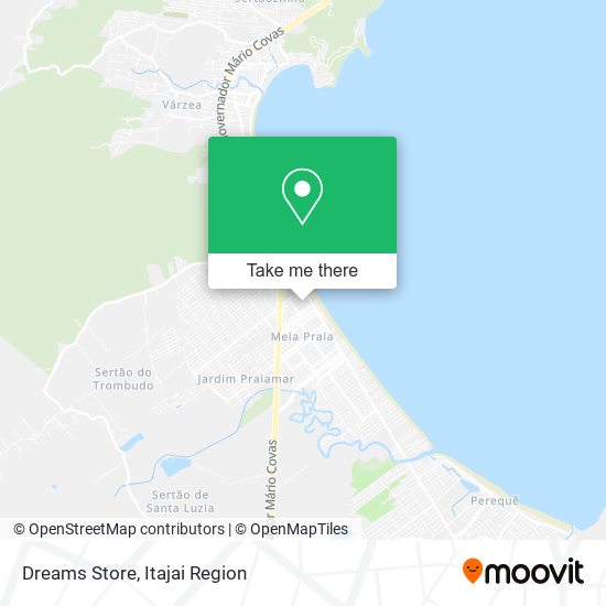 Dreams Store map