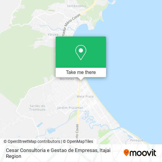 Cesar Consultoria e Gestao de Empresas map