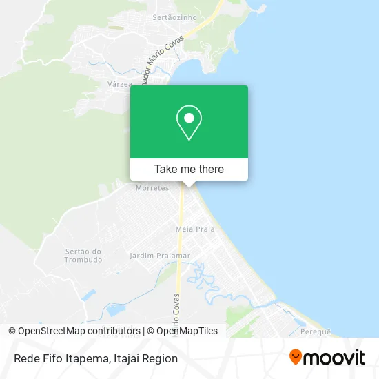 Rede Fifo Itapema map