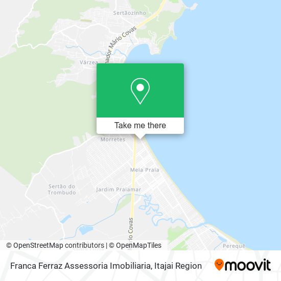Franca Ferraz Assessoria Imobiliaria map