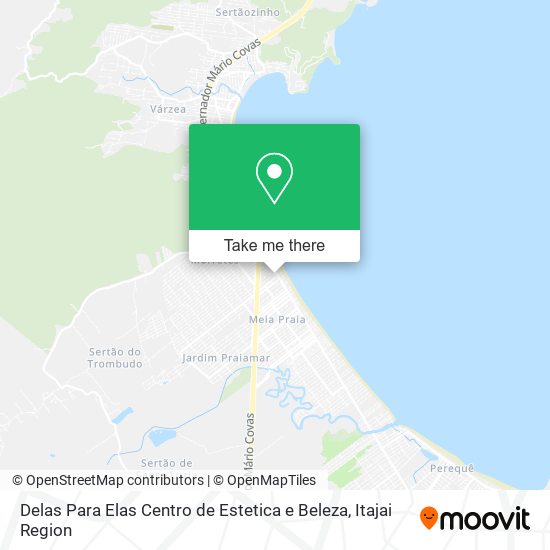 Mapa Delas Para Elas Centro de Estetica e Beleza