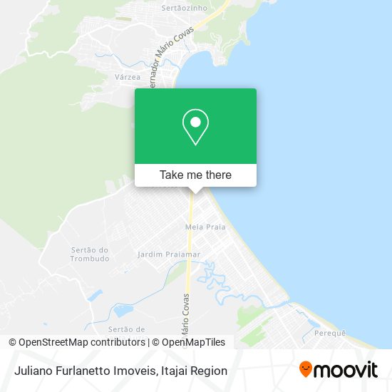 Mapa Juliano Furlanetto Imoveis