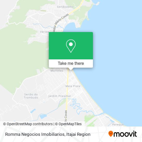 Romma Negocios Imobiliarios map