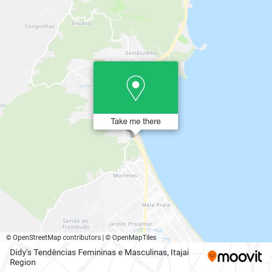 Didy's Tendências Femininas e Masculinas map