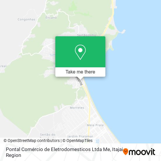 Pontal Comércio de Eletrodomesticos Ltda Me map