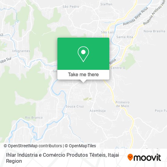 Ihlar Indústria e Comércio Produtos Têxteis map