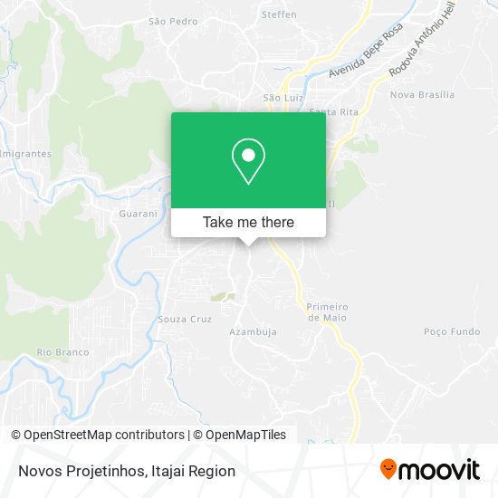 Novos Projetinhos map