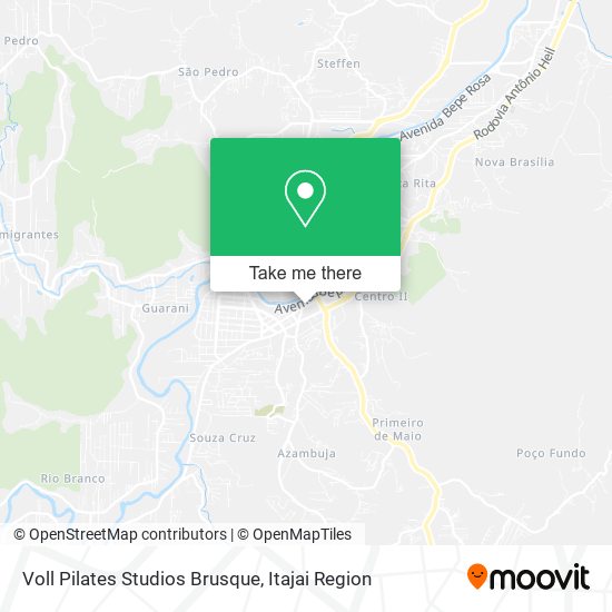 Voll Pilates Studios Brusque map