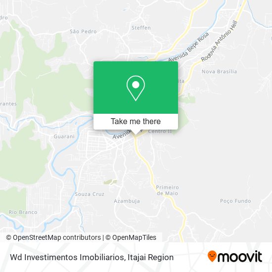 Mapa Wd Investimentos Imobiliarios