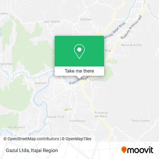 Gazul Ltda map